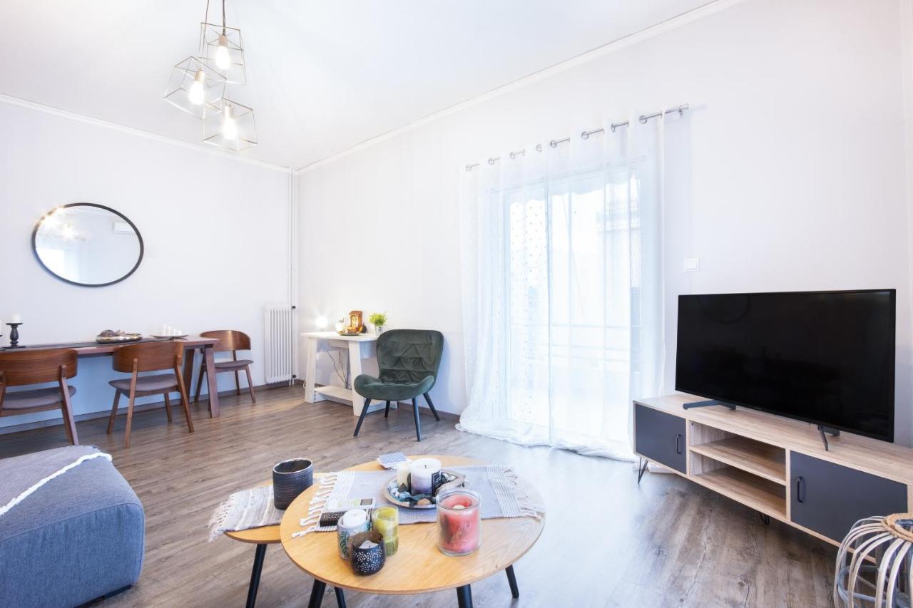 Apartment With Parking Near Medical Center Athen Exterior foto
