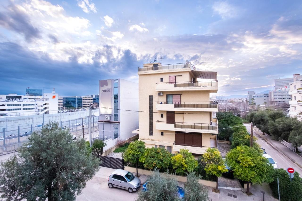 Apartment With Parking Near Medical Center Athen Exterior foto